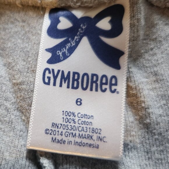 👖 Gymboree Girls Gray Leggings – Size 6, 100% Cotton, Wardrobe Staple 👖 - Picture 4 of 6